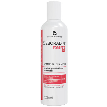 Seboradin Forte, șampon pentru părul căzut și subțire, 200 ml