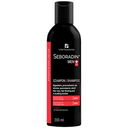 Seboradin Men, shampoo against hair loss, 200 ml