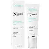 Nacomi Next Level Dermo, Light cream for acne-prone skin, 50 ml