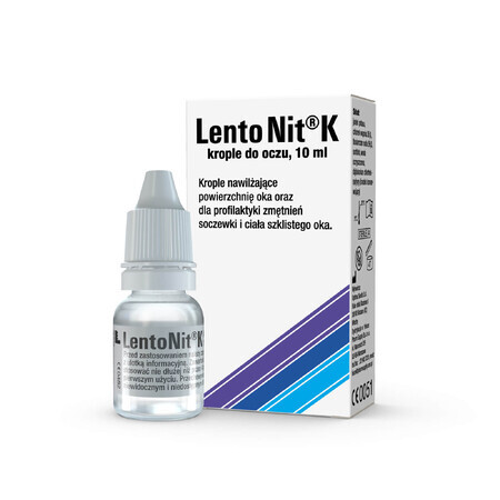 Lento Nit K Augentropfen, 10 ml