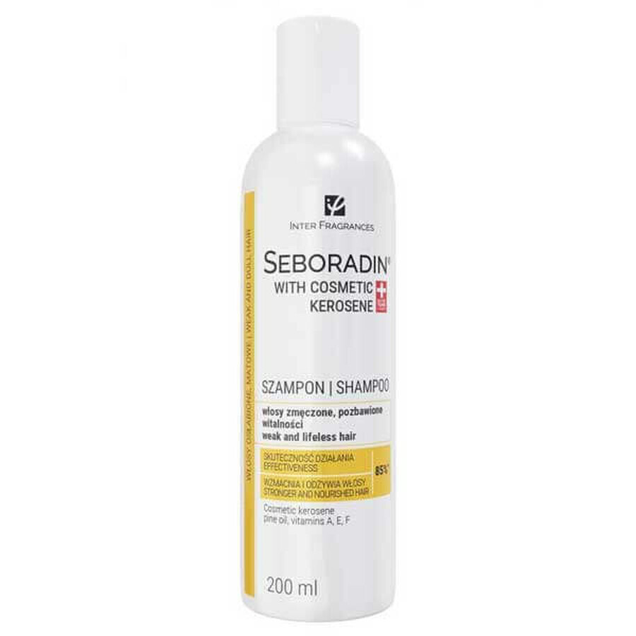 Seboradin With Cosmetic Oil, Șampon pentru părul obosit și lipsit de vitalitate, 200 ml
