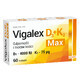 Vigalex D3 + K2 Max, vitamina D 4000 UI + vitamina K 75 &#181;g, 60 comprimate