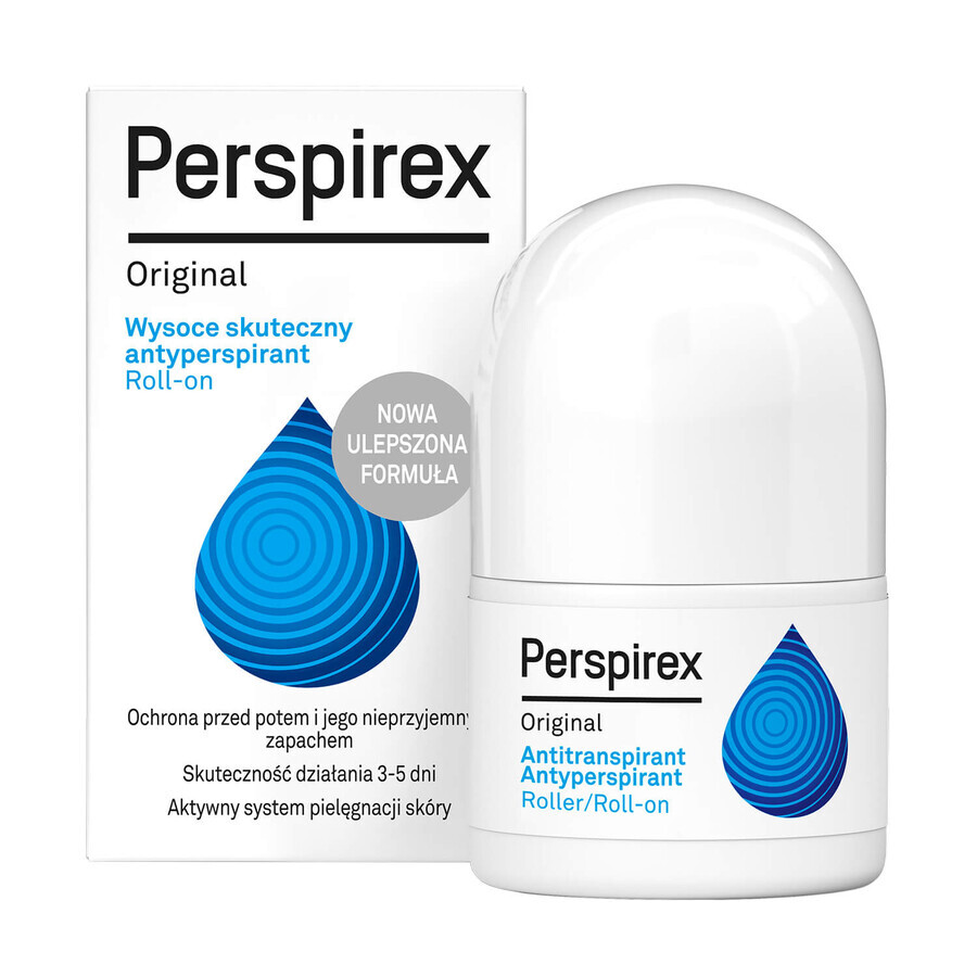 Perspirex, Original Antitranspirant Roll-on, 20 ml