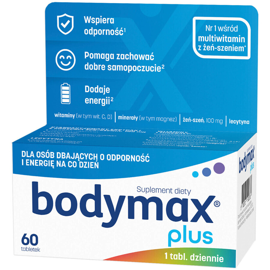 Bodymax Plus, 60 comprimate