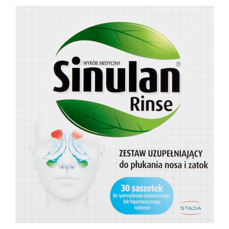 Sinulan Rinse, Ergänzungsset zur Nasen- und Nebenhöhlenspülung, 30 Beutel