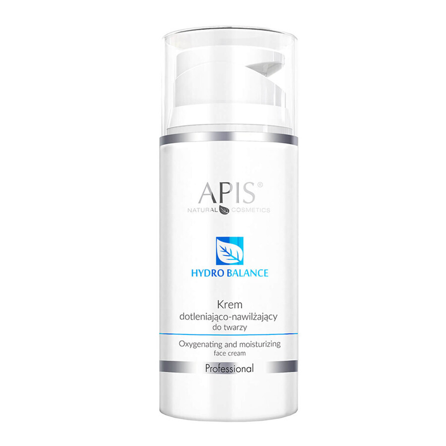 Apis Professional Hydro Balance, crema facial oxigenante e hidratante, 100 ml