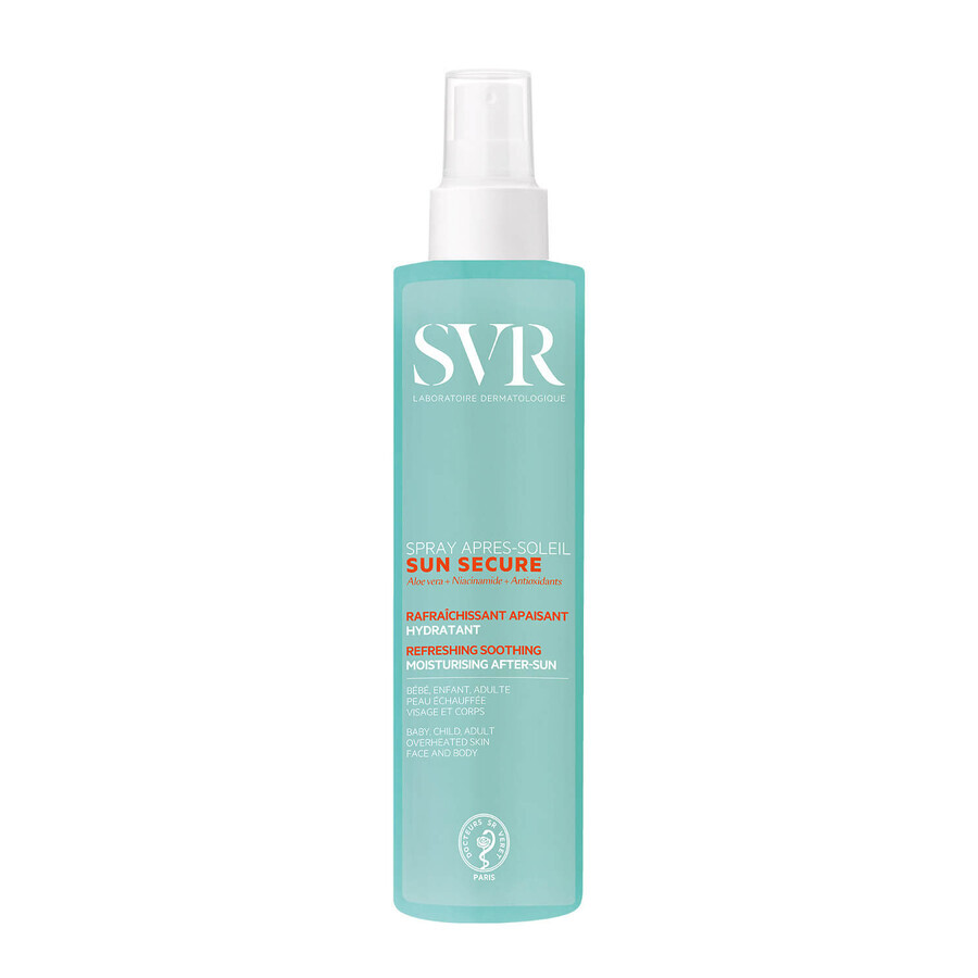 SVR Sun Secure Apres Soleil, spray après-soleil, 200 ml