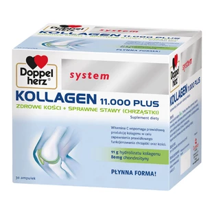 Doppelherz System Kollagen 11.000 Plus, 30 Ampullen x 25 ml, Queisser Pharma