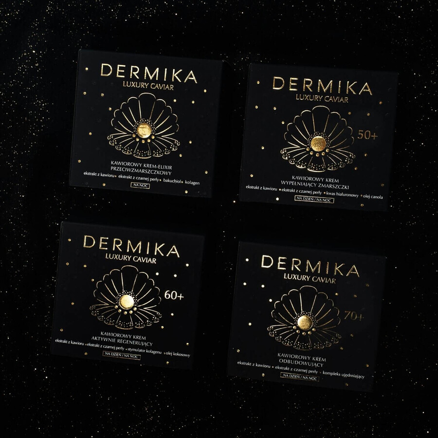 Dermika Luxus Kaviar 70+ Anti-Aging Gesichtscreme, 50ml