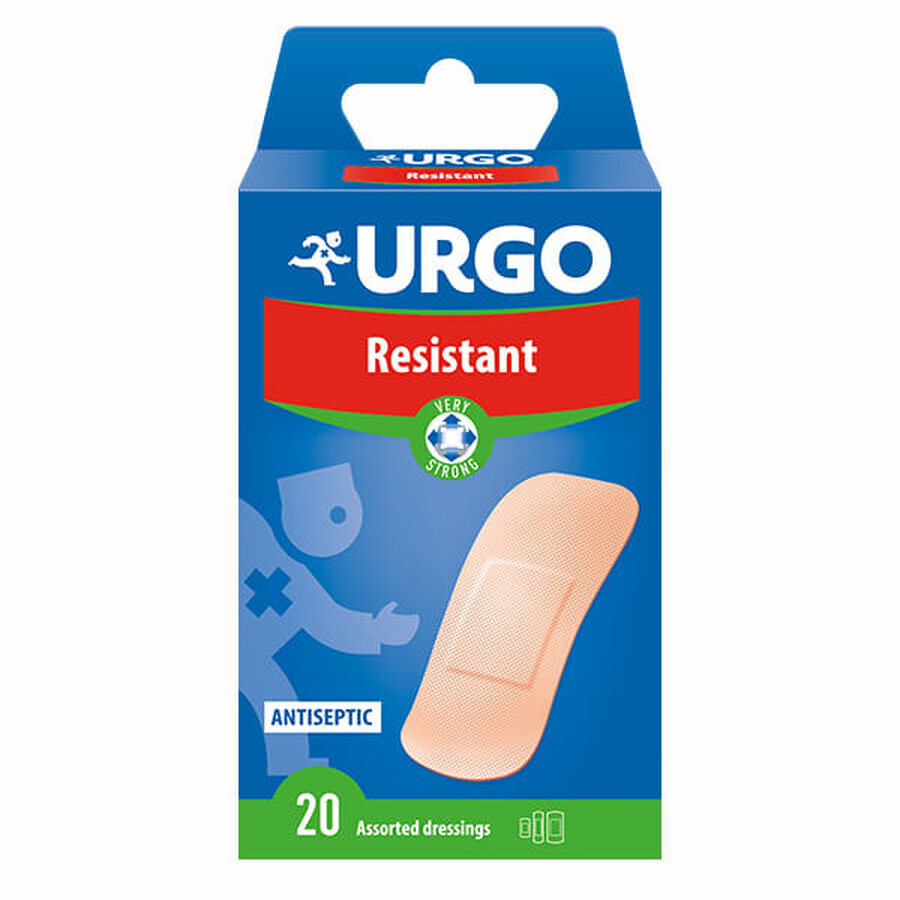 Urgo Resistant dressing, 20 Stück