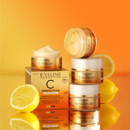 Eveline, C Perfektion+ Aktive Anti-Aging Lift Creme 60+ - Vitamin Cg, 50 ml