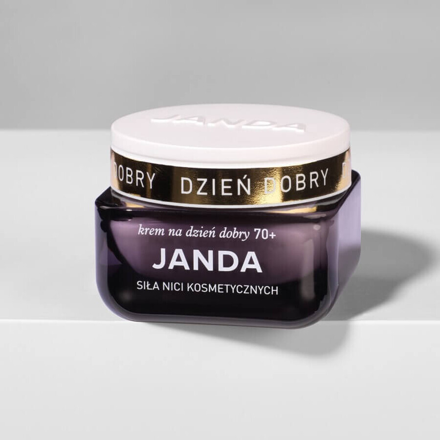Janda Strength of Cosmetic Threads 70+, Guten-Morgen-Creme, schwarze Rose, 50 ml