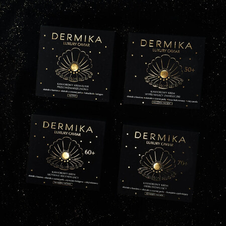 Dermika Luxus Kaviar Anti-Aging Gesichtscreme, 50 ml