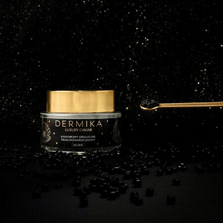 Dermika Luxury Caviar Nacht Anti-Falten Creme-Elixier, 50ml
