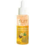 Fluff Superfood, ser bifazic pentru față cu turmeric și vitamina C, 40 ml