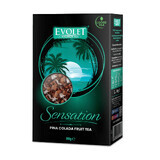 Ceai Pina Colada fruit Evolet Sensation, 80 grame, Kalpo