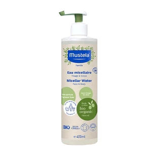 Mustela Bio, apă micelară, fără clătire, 400 ml