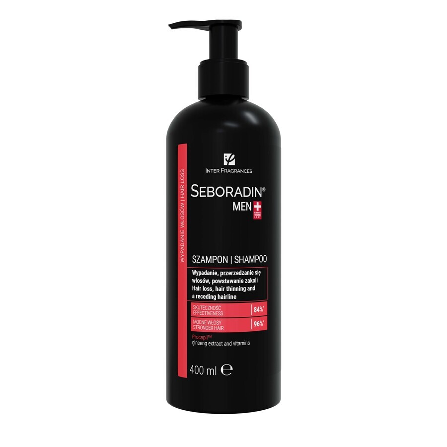 Seboradin Men, Shampoo gegen Haarausfall, 400 ml