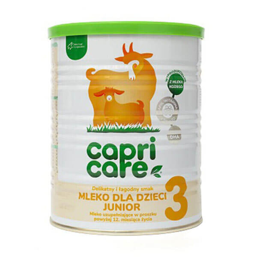 Capricare 3, Junior modifizierte Milch mit Ziegenmilch, ab 12 Monaten, 800 g