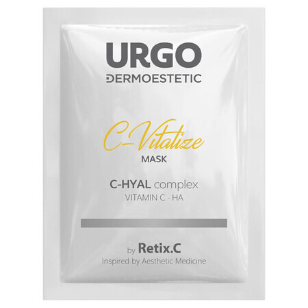 Urgo Dermoästhetik, C-Vitalize Behandlungsset Peeling 50 ml + Serum 4 x 1 ml + Maske 4 x 2,5 ml