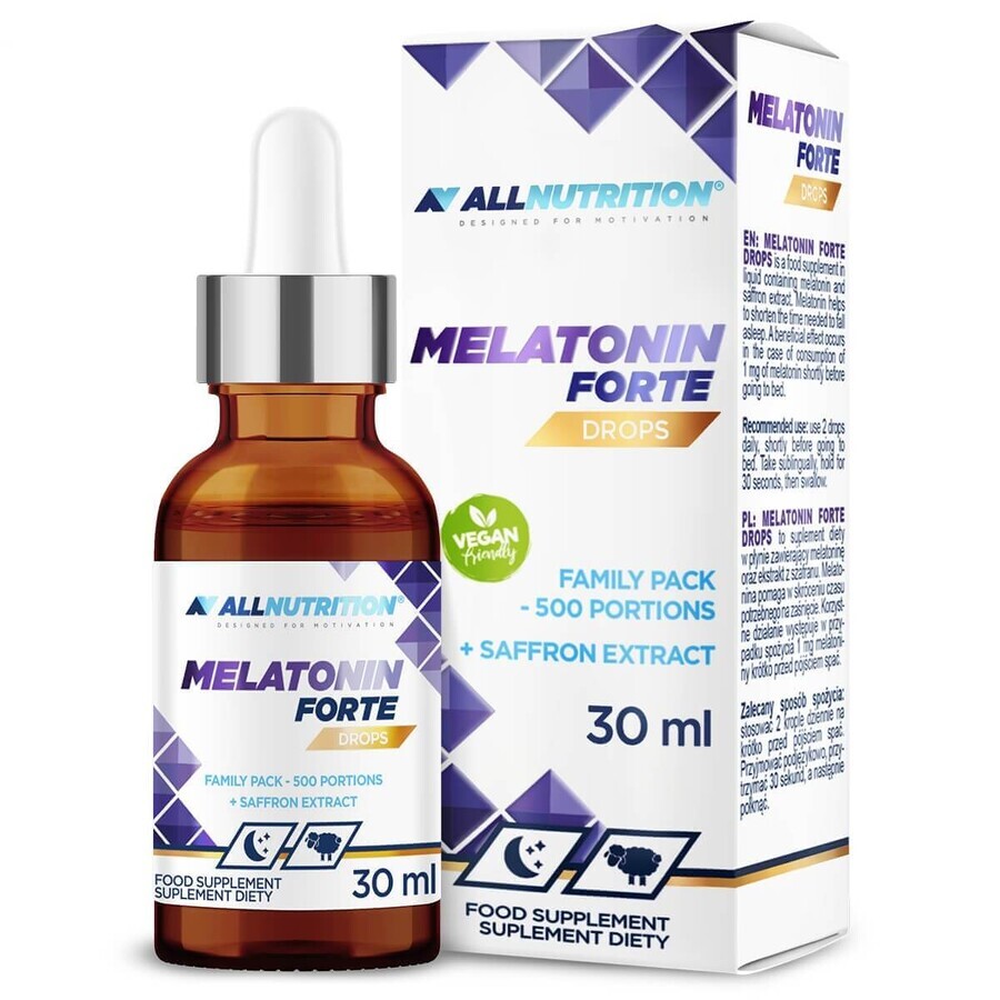 Allnutrition Melatonin Forte Drops, 30 ml