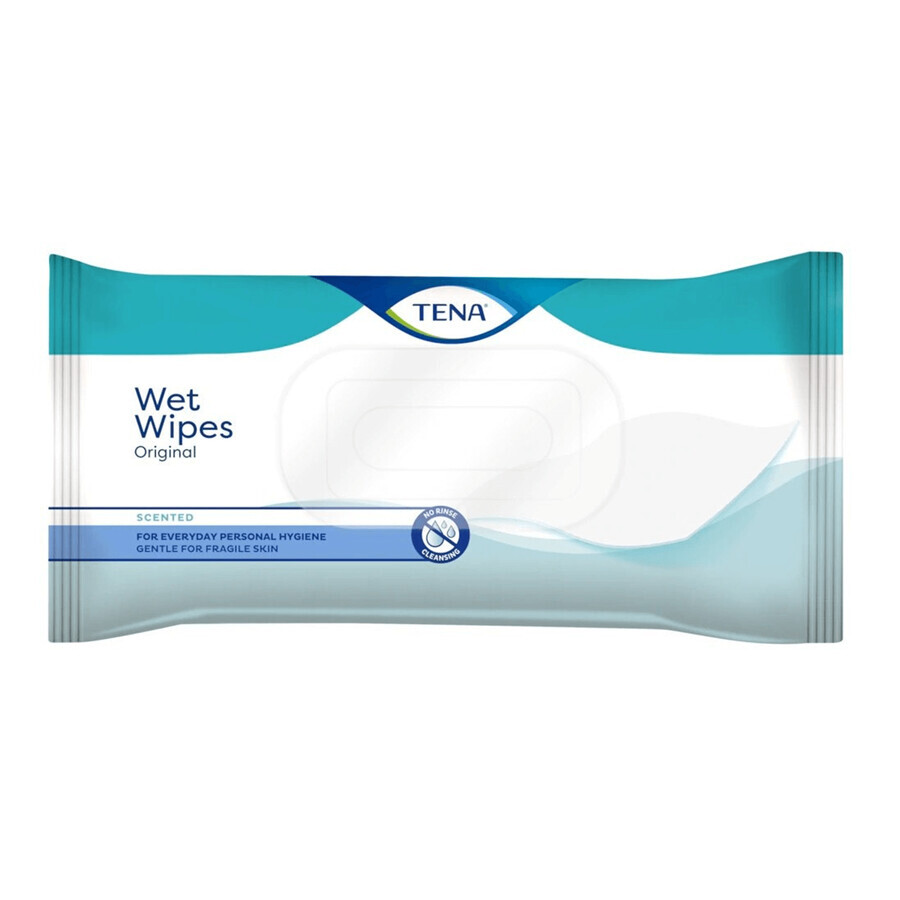 Tena Wet Wipes Original Chusteczki nawilane, 48 sztuk