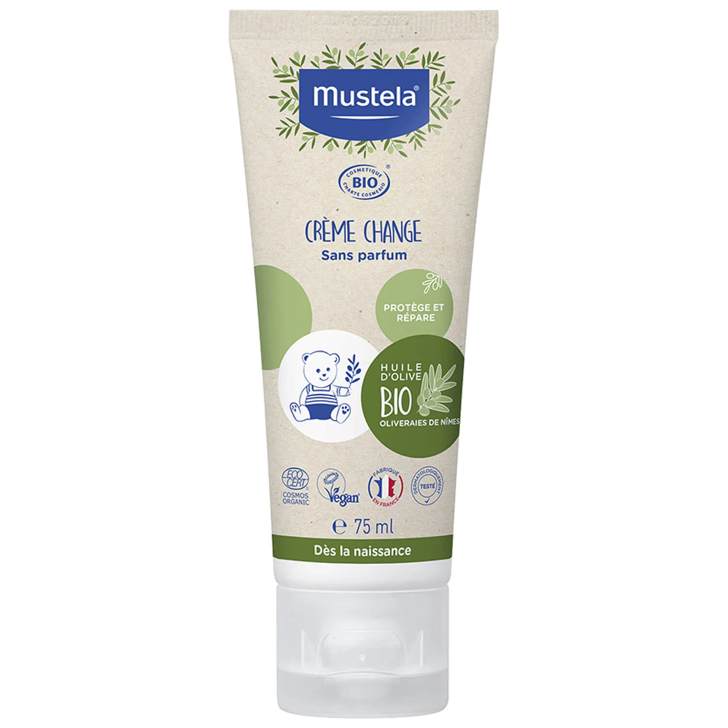 Naturkosmetik Baby Windelcreme, 75 ml – Sanfter Schutz ohne schädliche Inhaltsstoffe. Tägliche Pflege für zarte Babyhaut