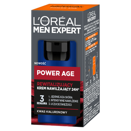 L&#39;Oréal Men Expert Power Age, crème hydratante revitalisante 24H, 50 ml