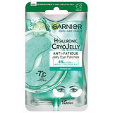 Garnier Skin Naturals Hyaluronic Cryo Jelly, eye patches with moisturizing gel, 5 g