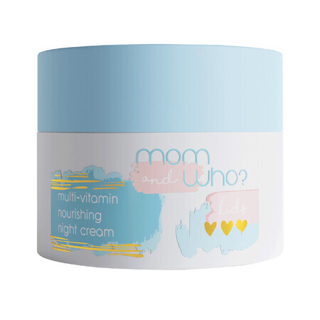 Mom and Who Kids, Multivitamin-Nachtcreme, 50 ml