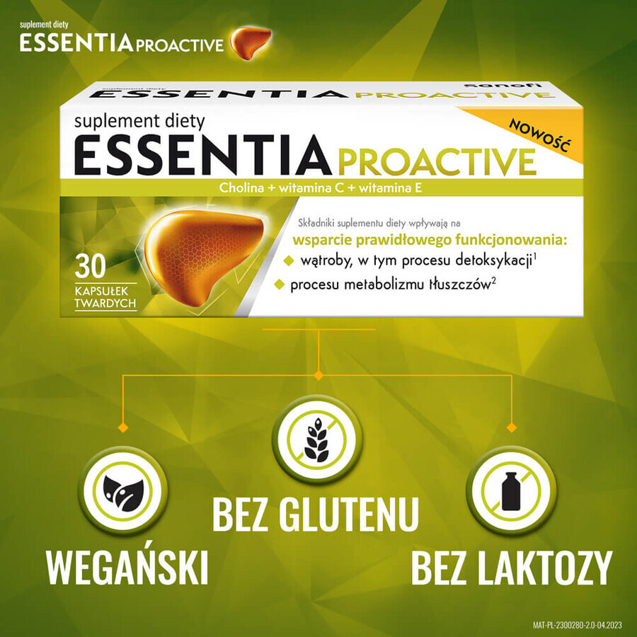 Essentia Proactive, 30 capsule