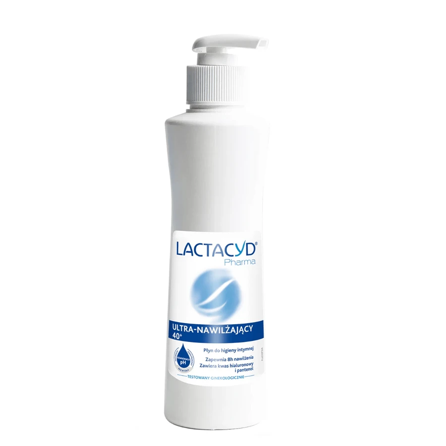 Lactacyd Pharma Ultra-Nawilajcy Pyn do higieny intymnej 40+, 250 ml