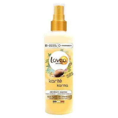 Balsam fara clatire cu ulei de shea pentru toate tipurile de par, 250 ml, Lovea