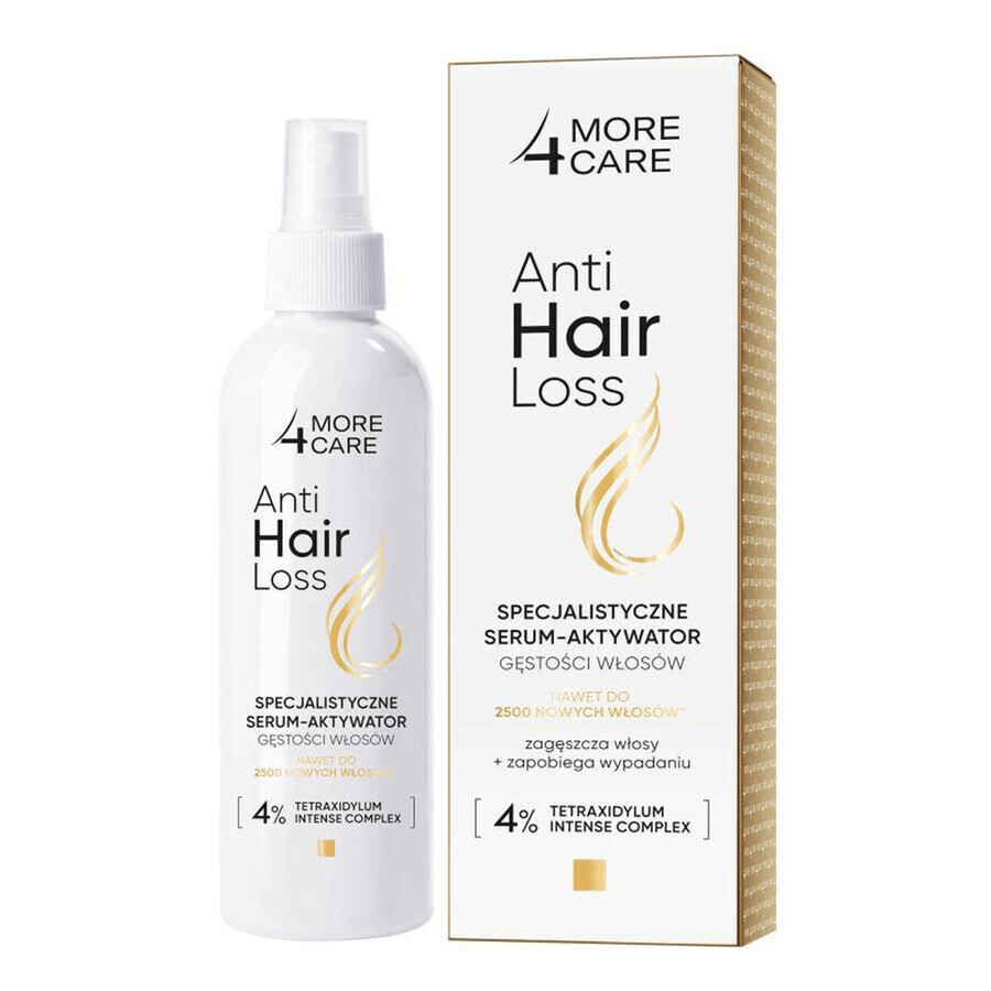 More 4 Care Anti Hair Loss, ser specializat pentru activarea densității părului, 70 ml