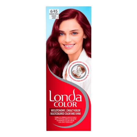 Londa Color, Vopsea de păr, 6/45 Roșu de rodie, 60 ml