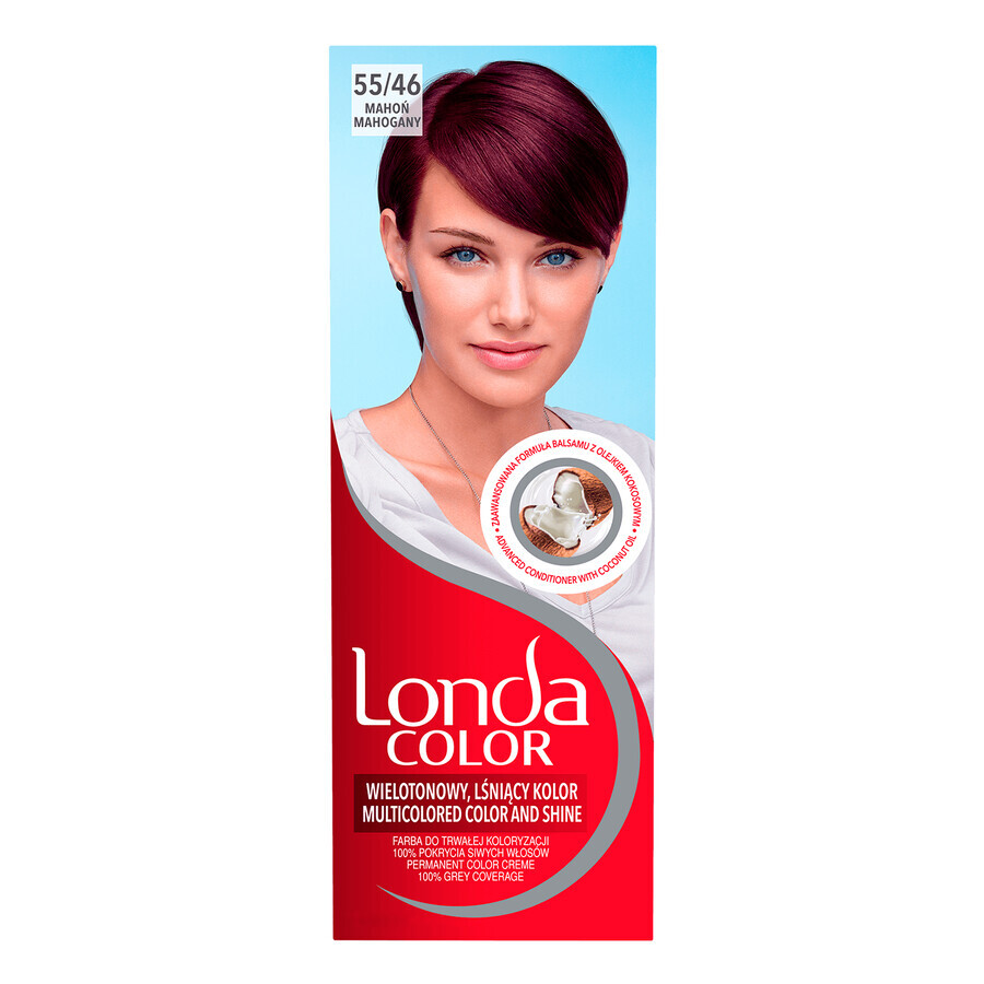 Londa Haarfarbe 55/46 Mahagoni - Intensive Farbergebnisse, langanhaltende Farbe
