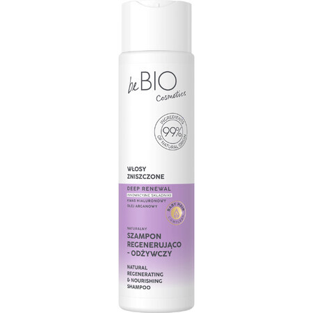 beBIO Ewa Chodakowska, Șampon natural pentru părul deteriorat, 300 ml