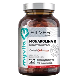 MyVita Silber Monacolin K, 120 pflanzliche Kapseln