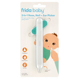 Frida Fridababy 3-in-1 Reinigungswerkzeug für Nase, Nägel und Ohren