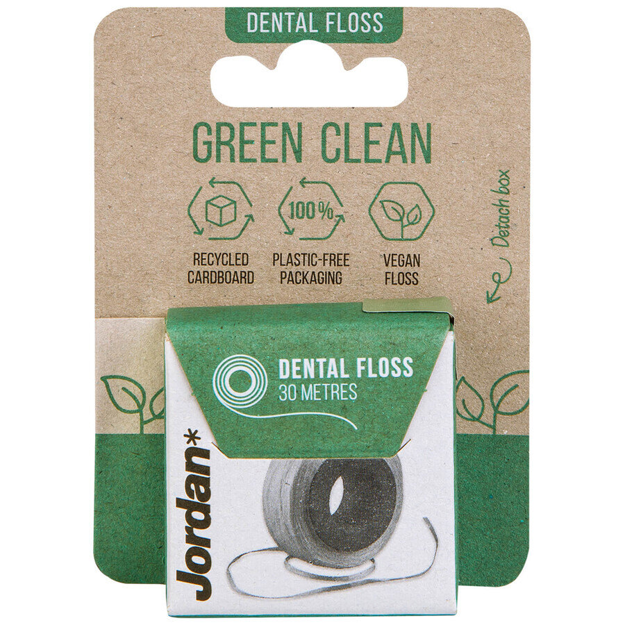 Jordan Green Clean Umweltfreundliche Zahnseide, 30m
