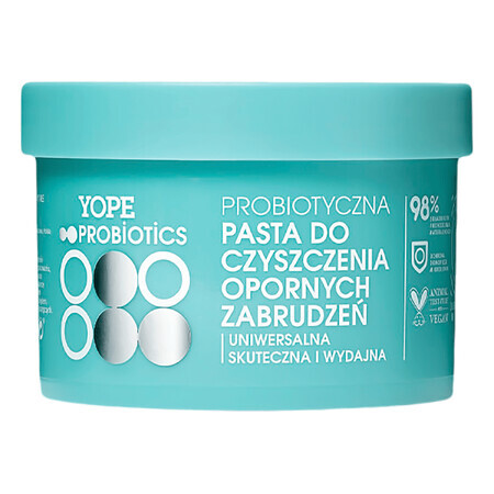 Yope Probiotics, pastă probiotică pentru curățarea murdăriei rezistente, 160 g