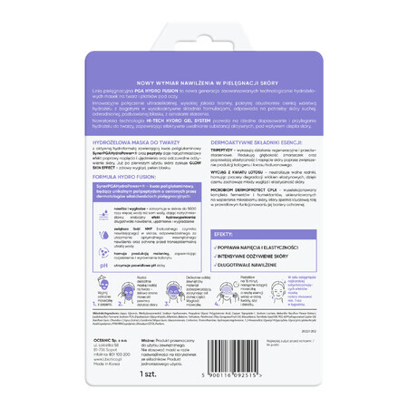 Hydrogel Gesichtsmaske mit Feuchtigkeits-  amp; Straffungs-Peptiden by L Biotica