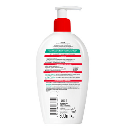 AA Help SOS, delicate liquid soap with aloe vera, 300 ml