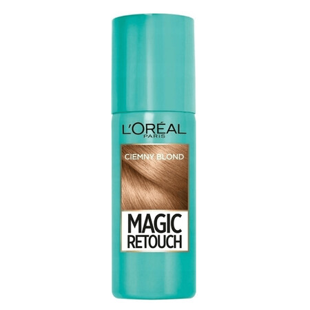 L Oreal Paris Retusche-Spray Dunkelblond, 75ml - Haarfarbe für anspruchsvolle Korrekturen und perfekte Ergebnisse.