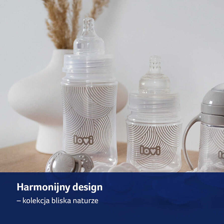 Kinderflasche 250 ml  Harmony  von Lovi - BPA-frei, 3m+ - Einzelstück 