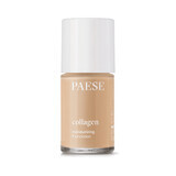 Paese Collagen Moisturizing Foundation, base de maquillaje hidratante con colágeno, 303W Miel, 30 ml