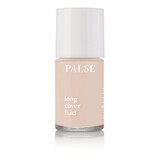 Paese Long Cover Fluid, base de maquillaje opaca, 0 Nude, 30 ml