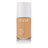 Paese Long Cover Fluid, base de maquillaje opaca, 3,5 Miel, 30 ml