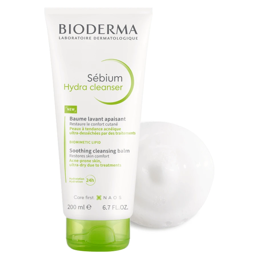 Bioderma Sebium Hydra Cleanser, emulsión limpiadora, 200 ml