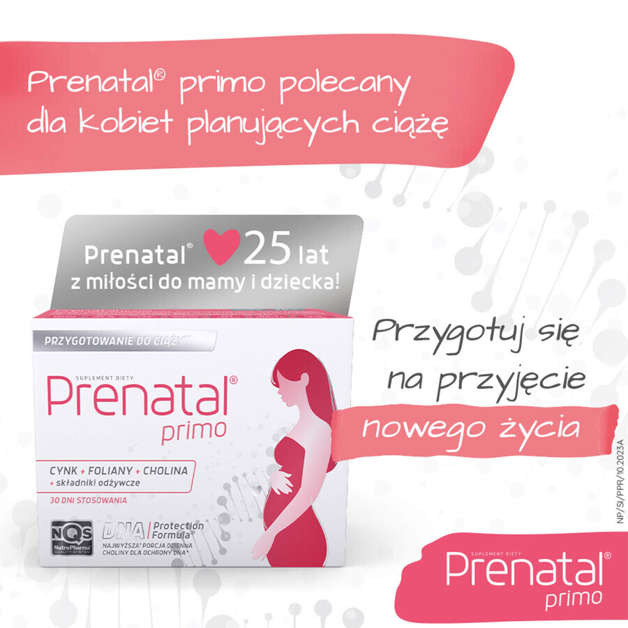 Prenatal Primo, 30 kapsuek